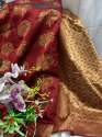 Exclusive Paithani Art Silk Saree thumb 2
