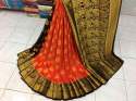 Nylon Silk Saree With Rich Pallu thumb 1