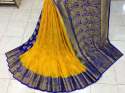 Nylon Silk Saree With Rich Pallu thumb 3