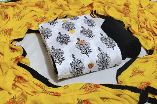 Daily wear Cotton Dress Material  by aarav enterprise