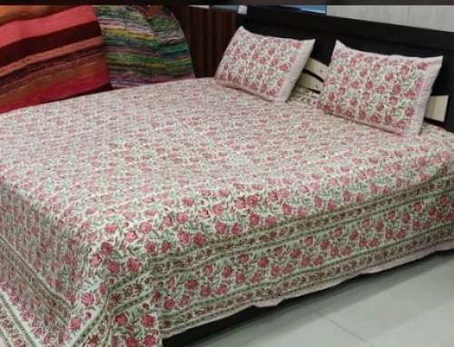 Cotton Printed Bed Sheet by Shree Ganesh Handicrafts And Textiles