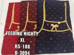 Fancy Cotton Feeding Nighty 