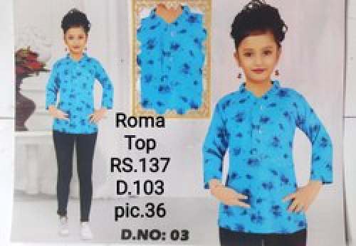 Fancy Girls Kids Top 
