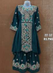 Wedding Wear Embroidery Georgette Palazzo Suit 