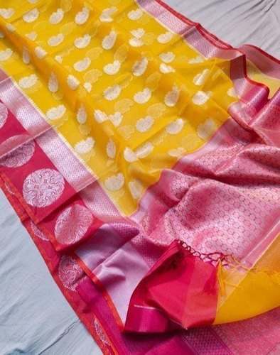 Designer Muslin Jamdani Saree by Nisa Fabrics