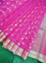 Pure Banarasi Organza Silk Fancy Saree thumb 1