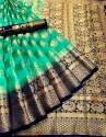 banarasi-moor-chex-saree