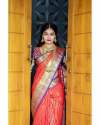 Kanchipuram Handloom Weaving Silk Saree thumb 1