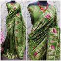 lichi silk saree  thumb 2