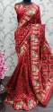 lichi silk saree  thumb 3