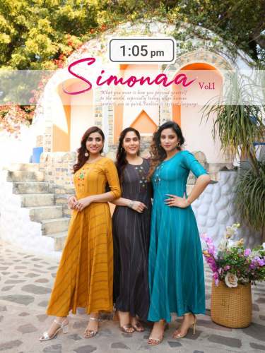 fancy long kurti