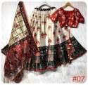 printed patola design lehenga  thumb 2