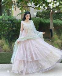 western wear lehenga 