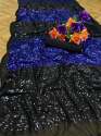 Georgette Sequence Work Saree thumb 4