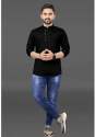 Desigener Plain Cotton Mens Kurta Shirt thumb 1