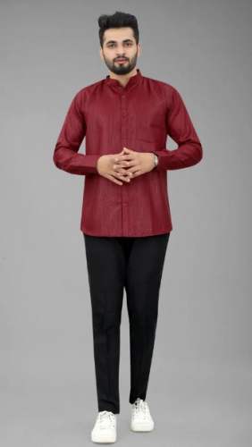 Men Readymade Casual Wear Cotton Shirts  by Arvi International