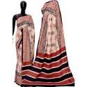 Party Wear Printed Cotton Saree thumb 3