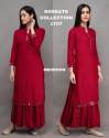 Designer Mirror work kurti Palazzo Set thumb 2