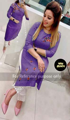 Digital printed Rayon Kurti Palazzo set