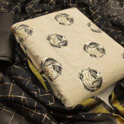 Khadi Cotton Dress Material For Women's