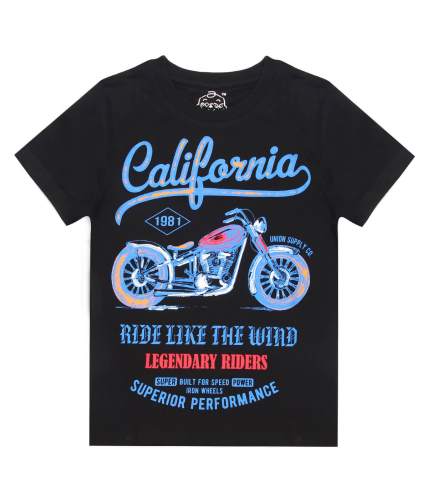 Potoo Boys Branded T-Shirt_Bike by Redmax Fashion