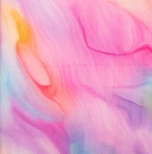 Fancy Tie And Dye Digital Printed Organza Fabric by Fabcurate Private Limited