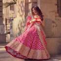 Degital Print and silk lehnga with dori & siquance 