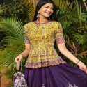 GEORGETTE WITH EMBROIDERY WORK CHOLI COLLECTION  thumb 1
