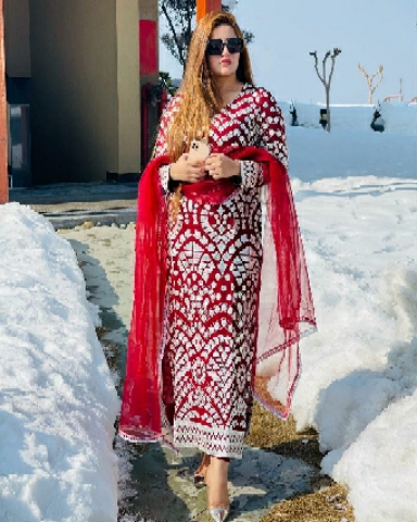 NEW DESIGNER FESTIVAL WEAR DRESS 