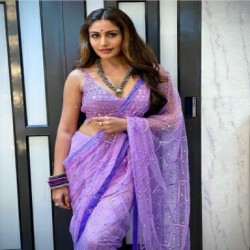 NEW DESIGNER PARTY WEAR SAREE 