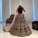 NEW DESIGNER WEDDING WEAR LEHNGA CHOLI  thumb 1