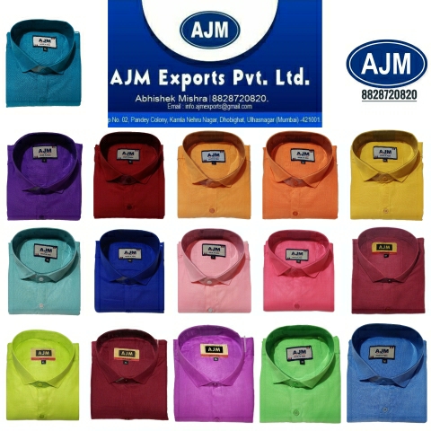 @ 120 Cash On Delivery AJM Exports Mens Shirt Full Sleeves With Pocket