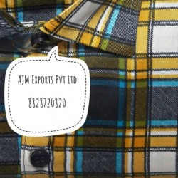 AJM Exports Mens Shirts Full Sleeves With Pocket Regular Fit 