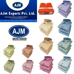AJM Exports Mens Shirts Full Sleeves With Pocket