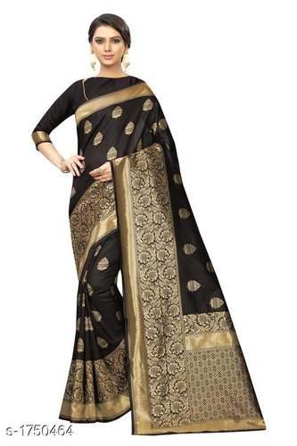 Party wear Butta Design Silk Saree by Kiran Online Shop