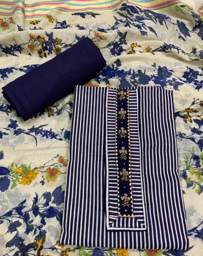 Cotton Lining Printed Dress Material