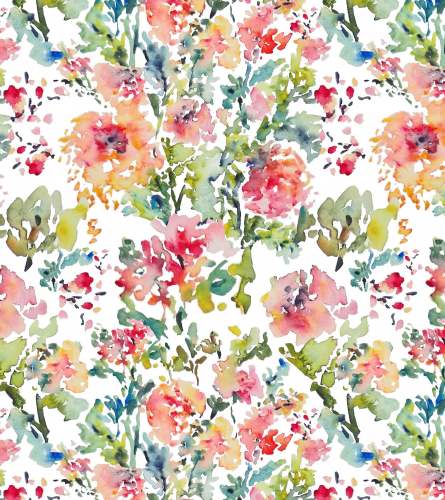 Georgette Water colour Printed