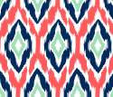 Organza Ikat Print