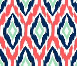 Organza Ikat Print