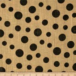 Organza Polka Dots Print