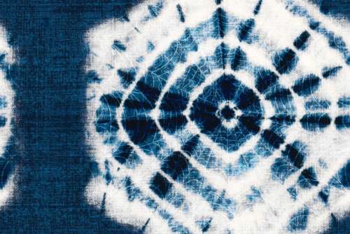 Organza Tie Dye print
