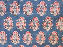 Rayon Ajrakh print