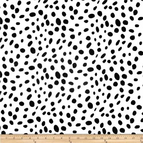 Rayon Polka Dots Print