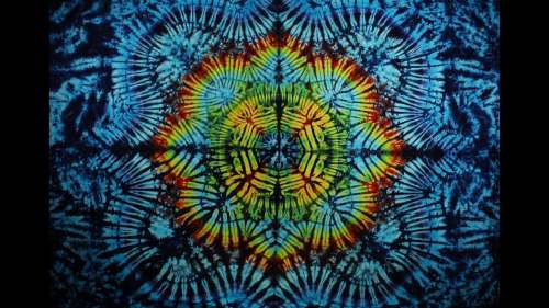 Rayon Tie Dye Print