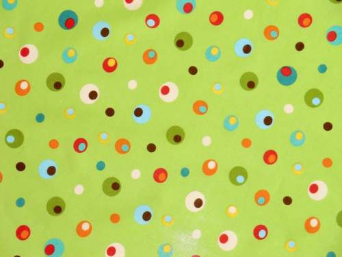 Ruby Polka Dots Print