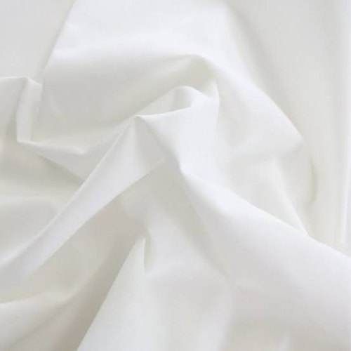 White Natural Crepe Rfd Fabric