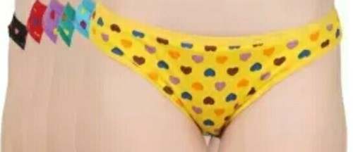 Ladies Multi Color Heart Printed Panties by Tayal Hosiery Factory