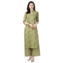 beautiful-band-neck-pista-green-kurti-set