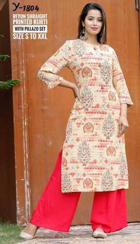 New Collection Rayon Kurti For Ladies by VVR Knits Wear