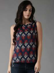Ethnic Print Tank Top 